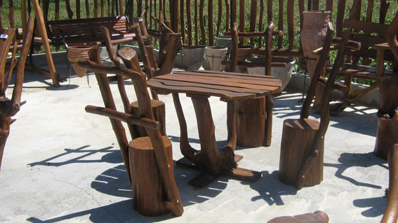 Mobilier, ornamente gradina