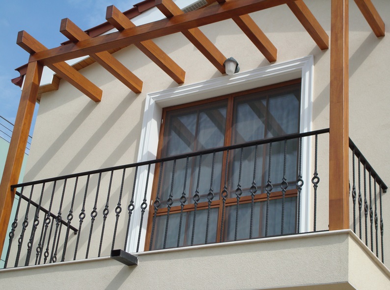 Balustrade fier forjat balcon