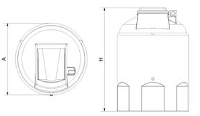 Containere depozitare antigel
