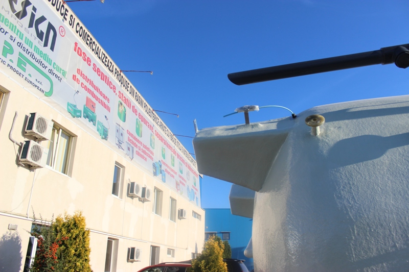 Rezervoare supraterane izolate cu spuma poliuretanica