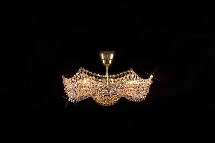 Candelabru cu cristale