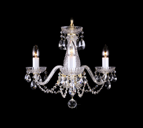 Candelabru cu cristale