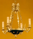 Candelabre suflate cu aur