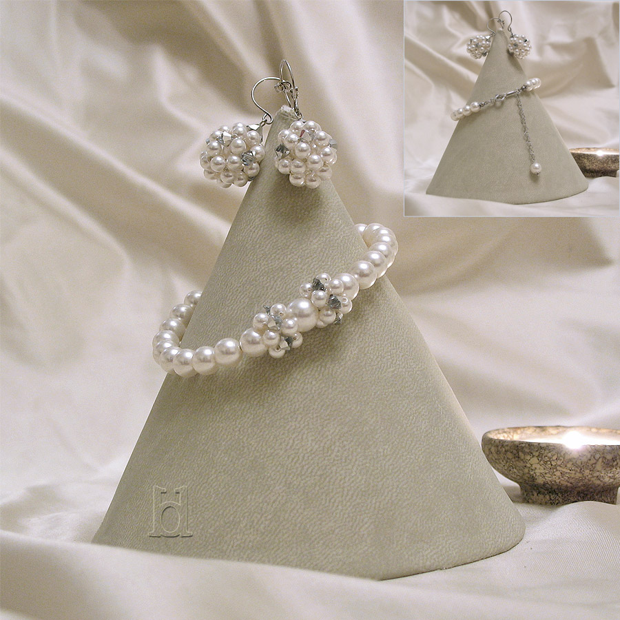 Set bijuterii cu cristale swarovski