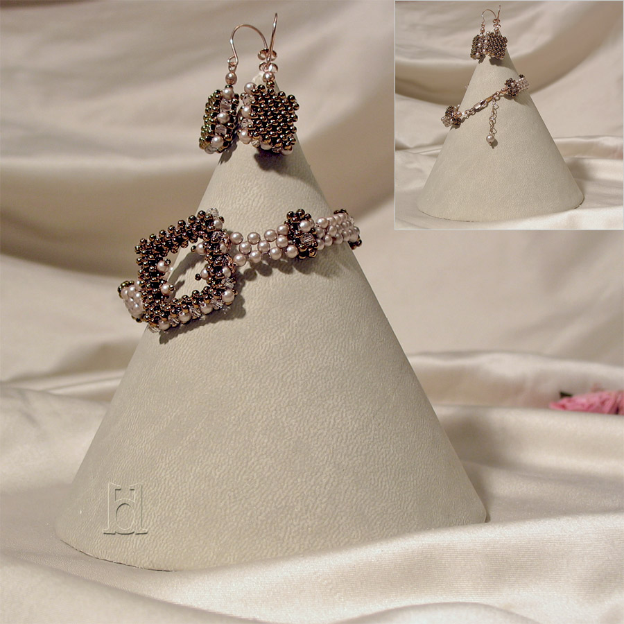 Set bijuterii cu cristale swarovski