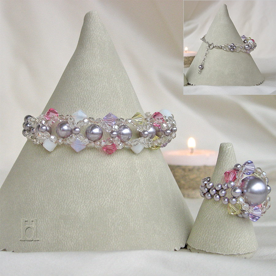 Set bijuterii cu cristale swarovski