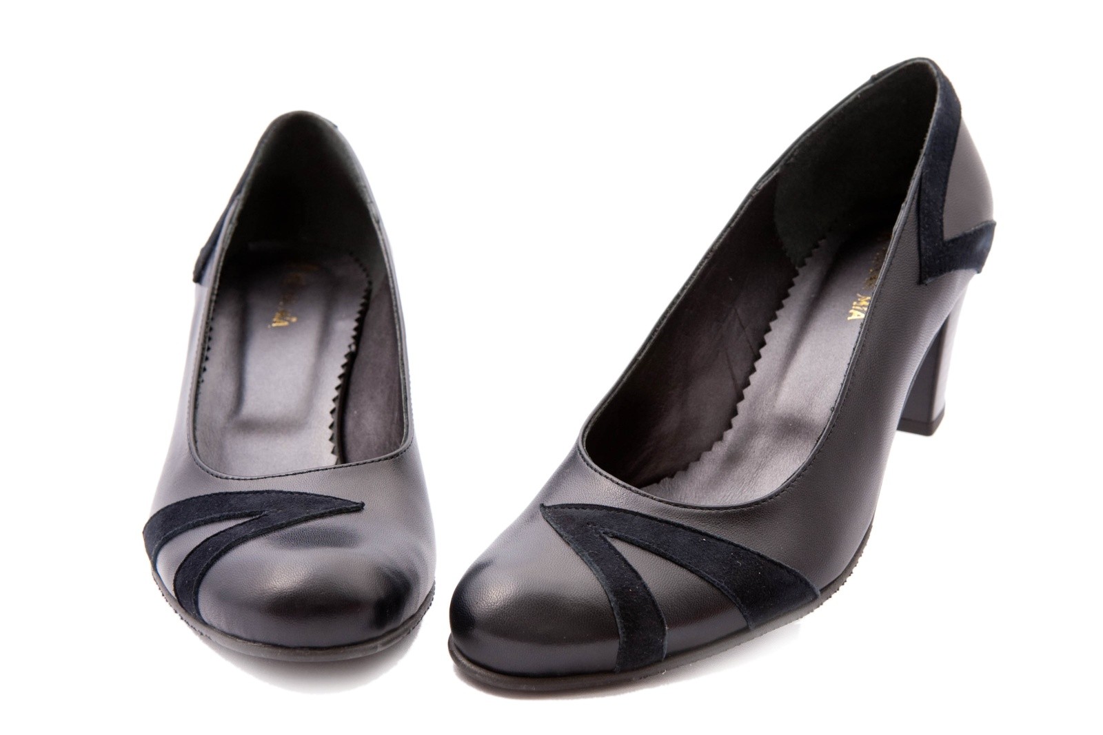Pantofi dama din piele naturala