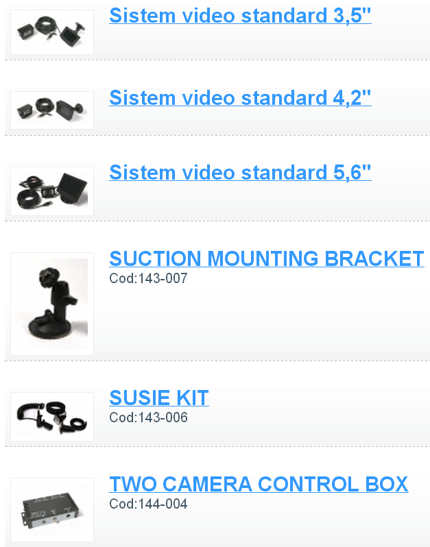 Sistem video marsarier