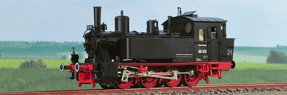 Miniatura locomotiva cu aburi