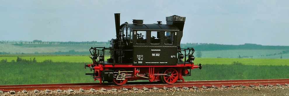 Miniatura locomotiva cu aburi