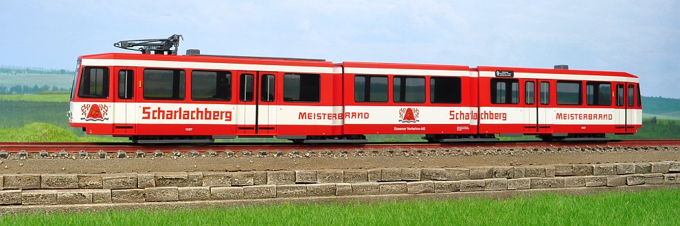 Miniatura tramvai