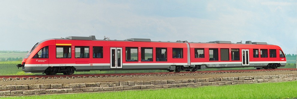 Miniatura tren automotor