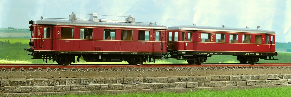 Miniatura tren automotor