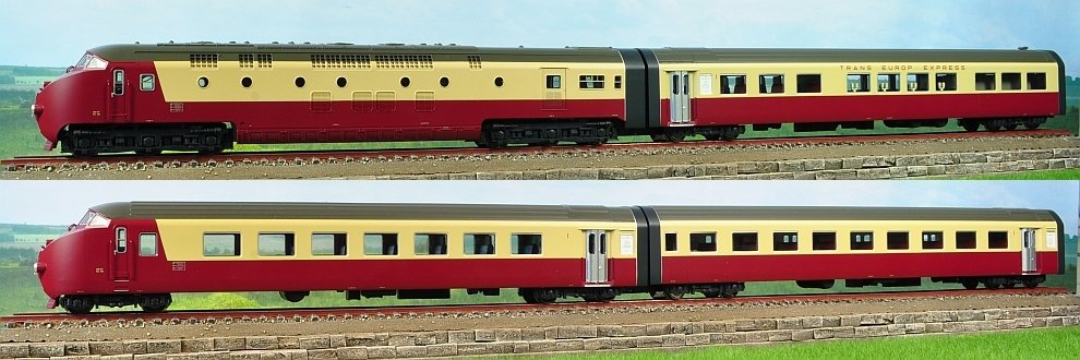 Miniatura tren automotor