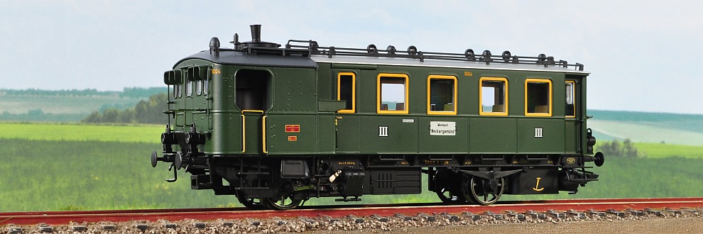 Miniatura tren automotor