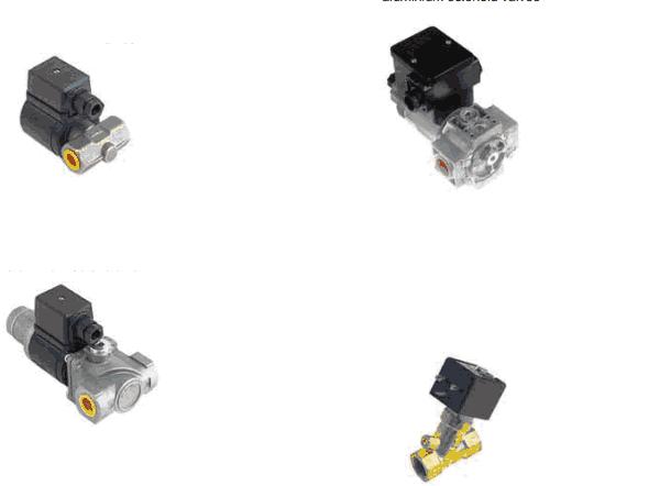 Electrovalve pentru gaz