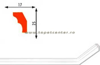 Bagheta polistiren interior