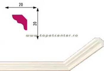 Bagheta polistiren interior