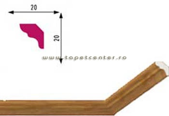 Bagheta polistiren interior