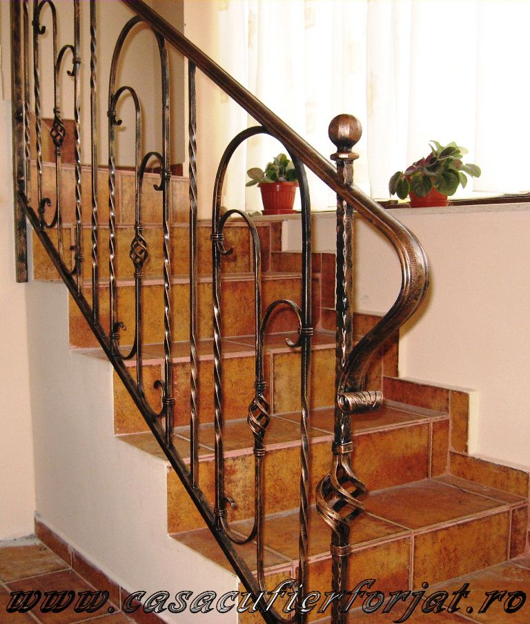 Balustrade fier forjat