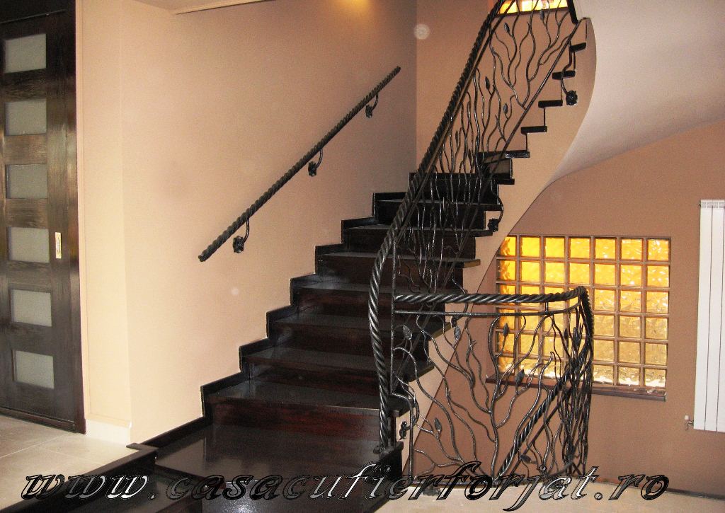 Balustrade fier forjat