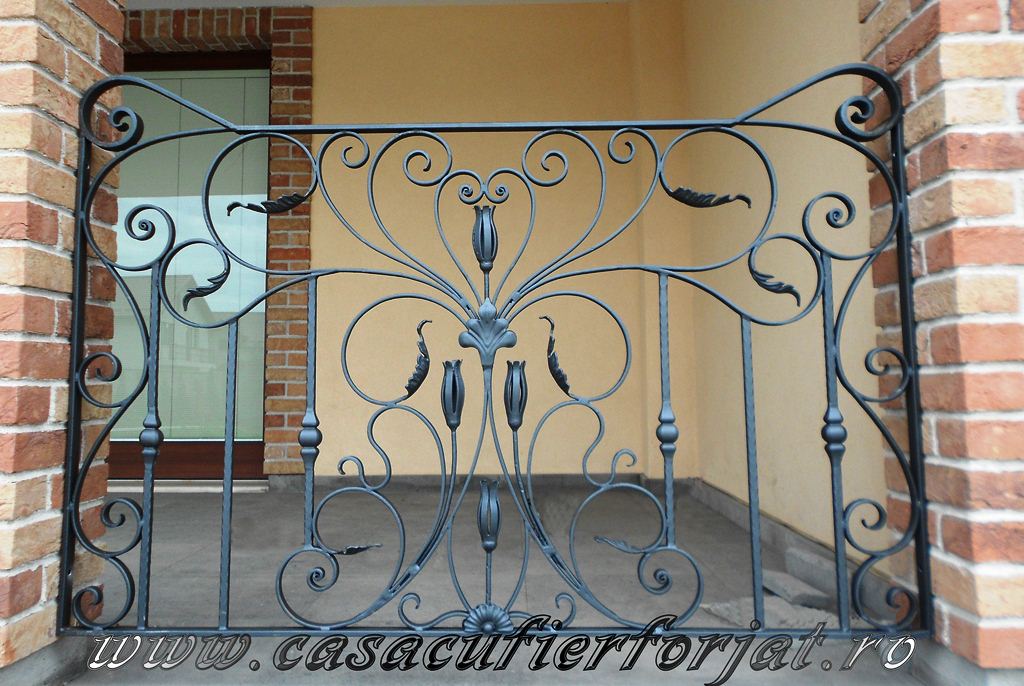Balustrade fier forjat