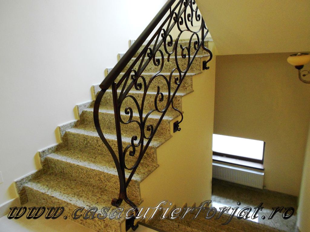 Balustrade fier forjat