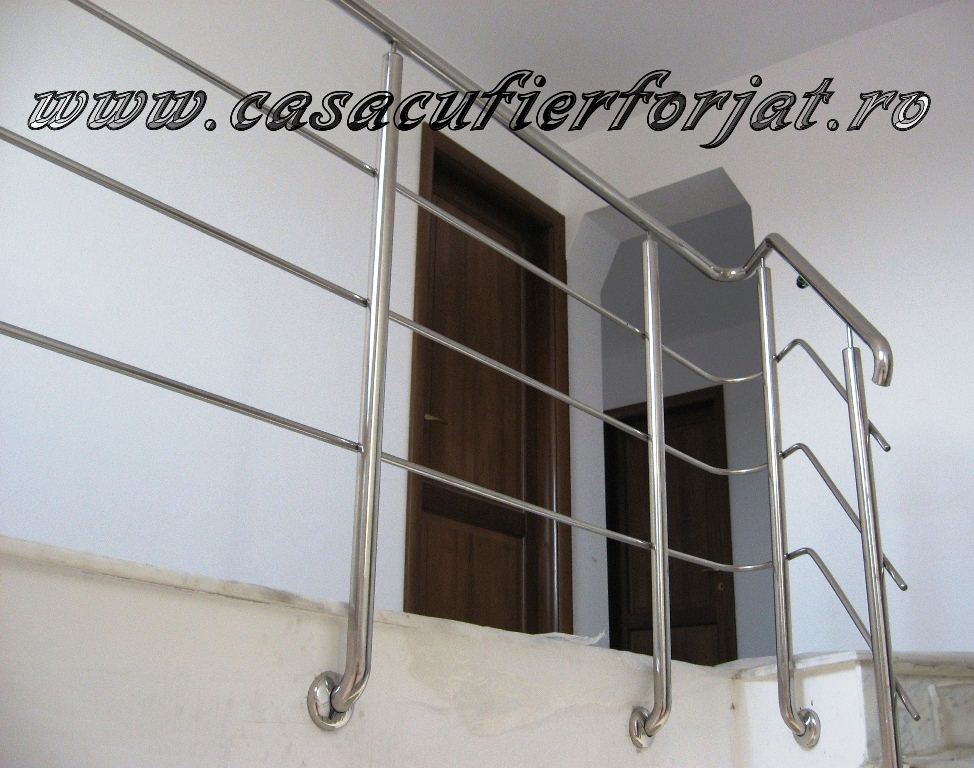 Balustrade interior din inox
