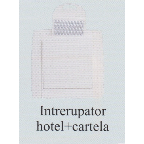 Intrerupator hotel cu cartela