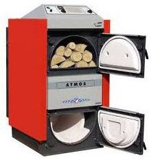 Cazan cu gazeificare a lemnului