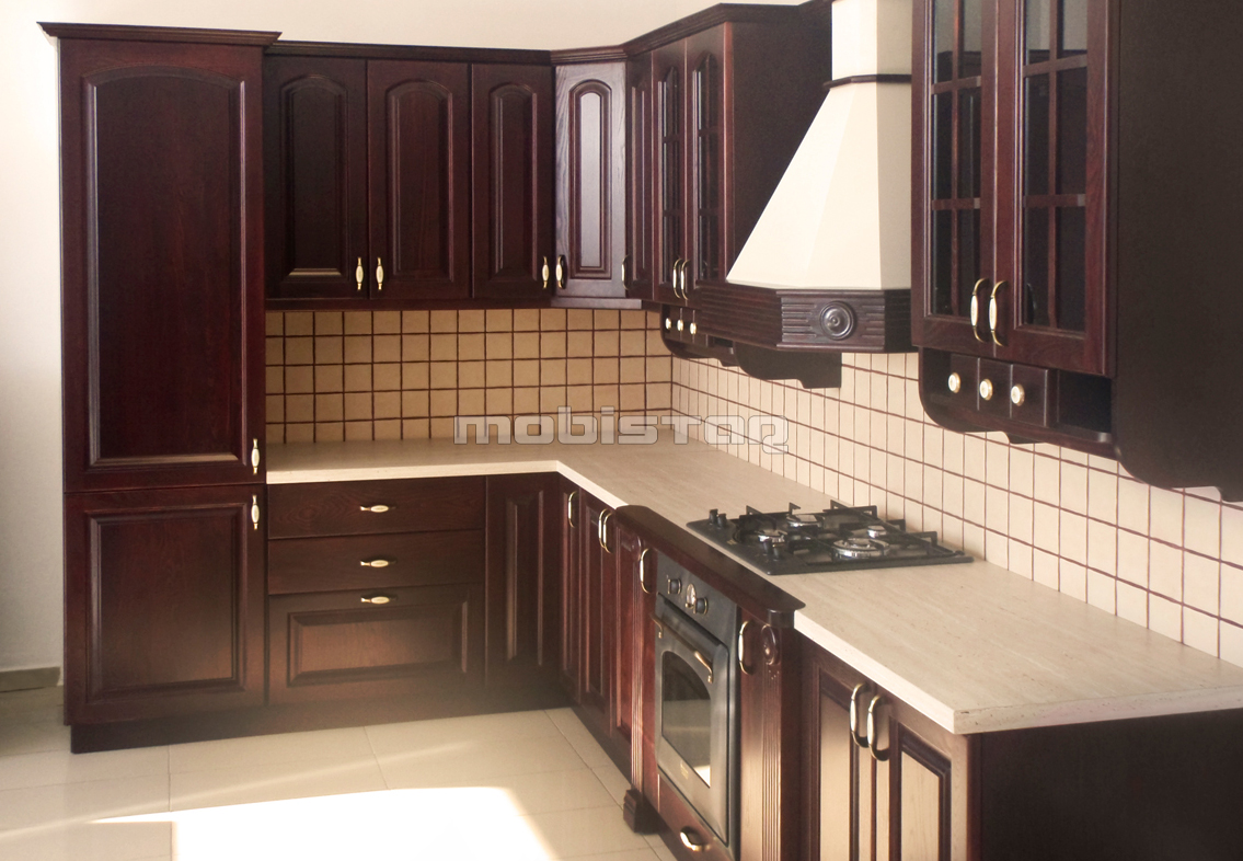 Mobilier lemn masiv bucatarie