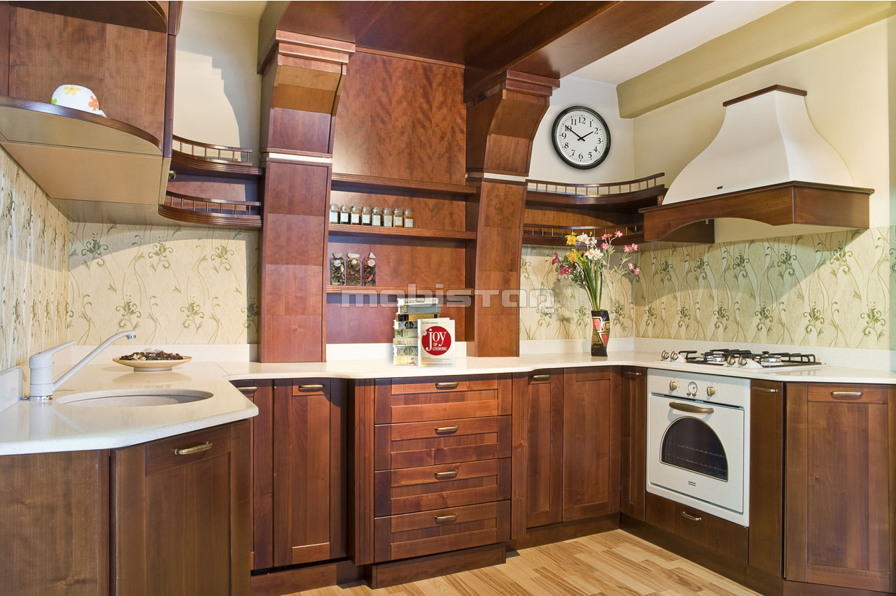 Mobilier lemn masiv bucatarie