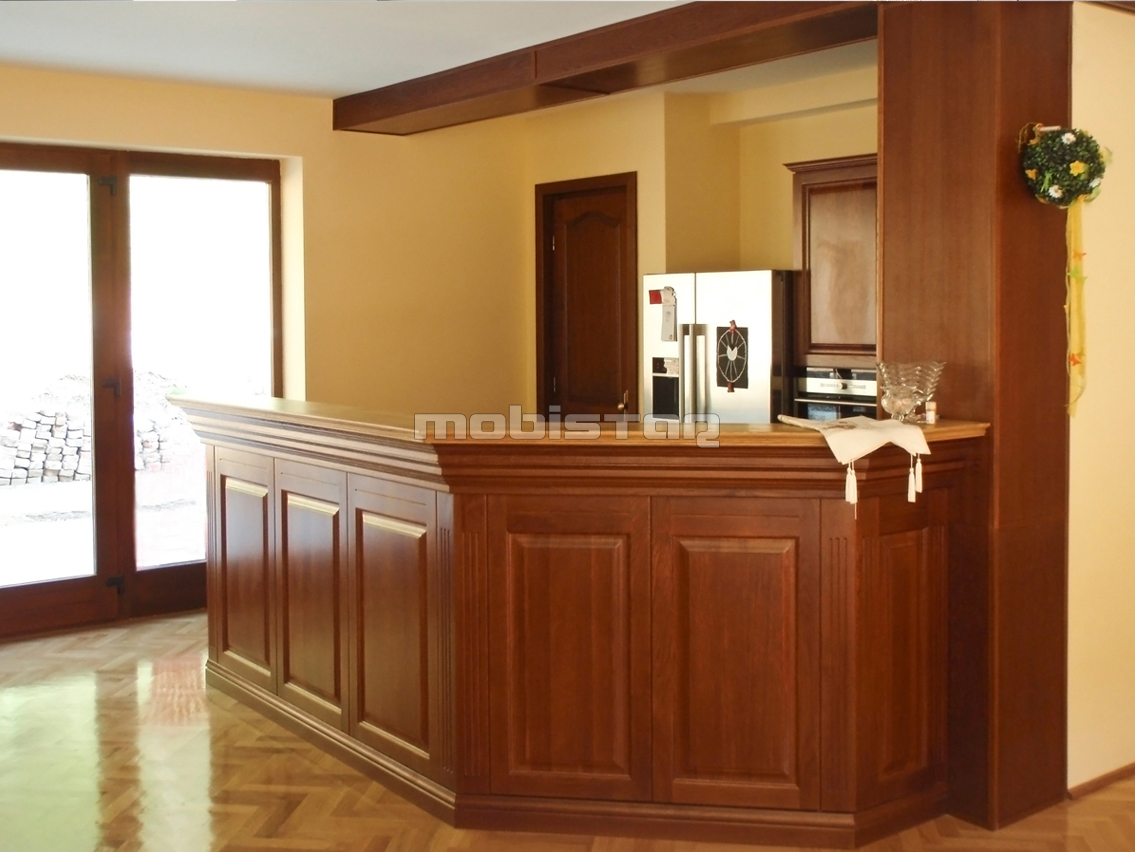Mobilier lemn masiv restaurant