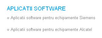 Aplicatii software