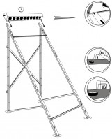 Suporti fixare pentru panoul solar