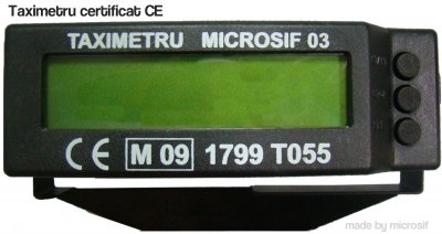 Taximetru electronic