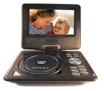 DVD player portabil cu tuner