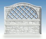 Modele garduri placi beton