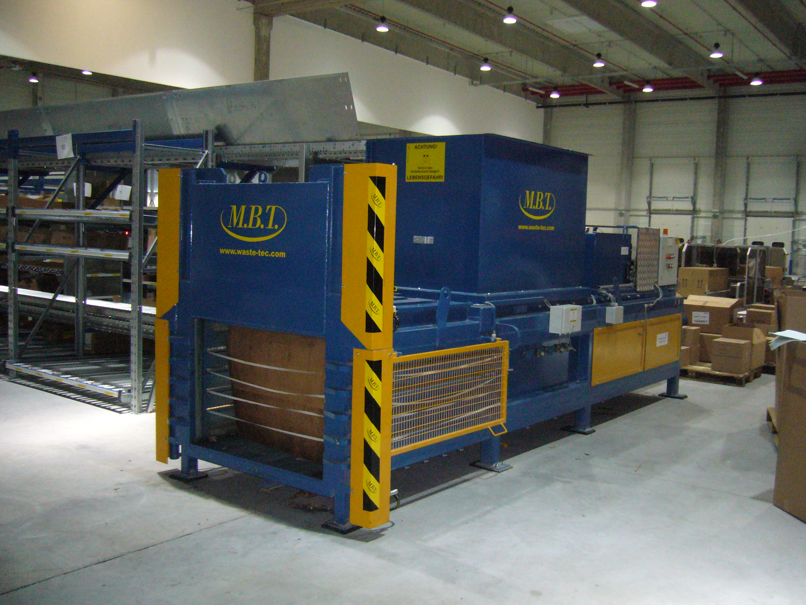 Prese balotat deseuri