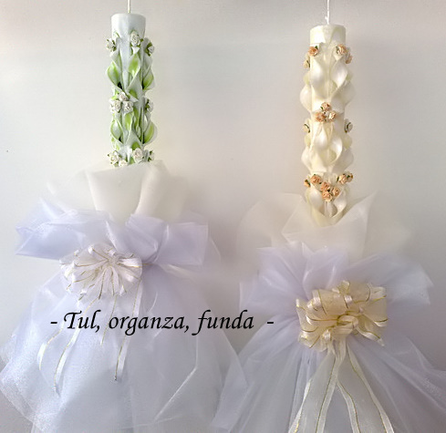 Aranjament lumanari nunta