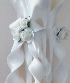 Lumanari sculptate nunta