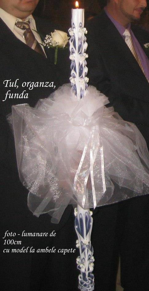 Aranjament lumanari nunta