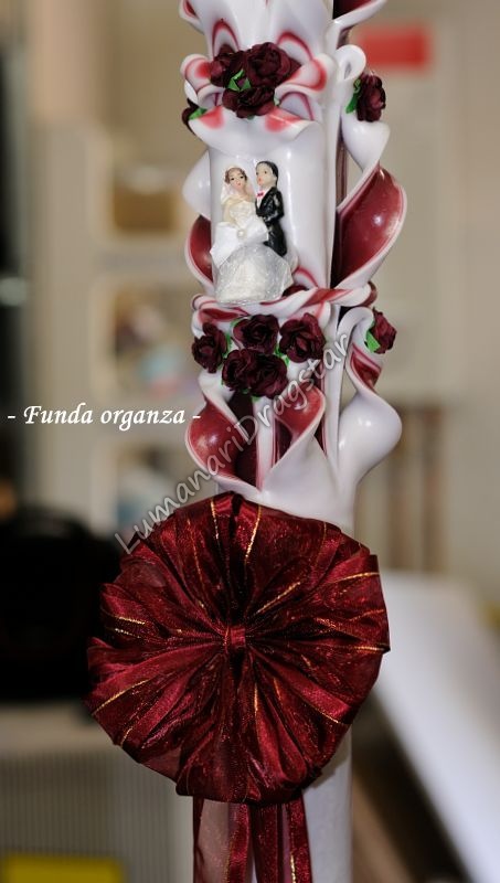 Funda asortata pentru lumanari de 100cm