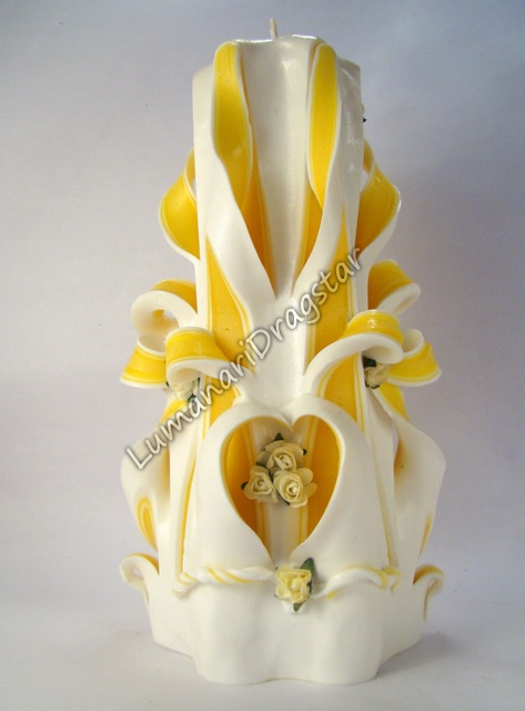 Lumanare sculptata mare - dr221009