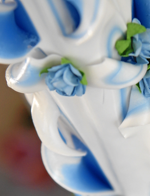 Lumanari sculptate botez