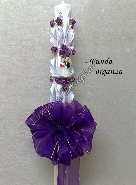 Funda asortata pentru lumanari de 100cm