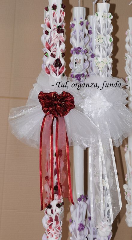 Aranjament lumanari nunta