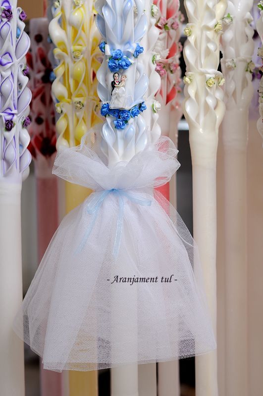 Aranjament lumanari nunta