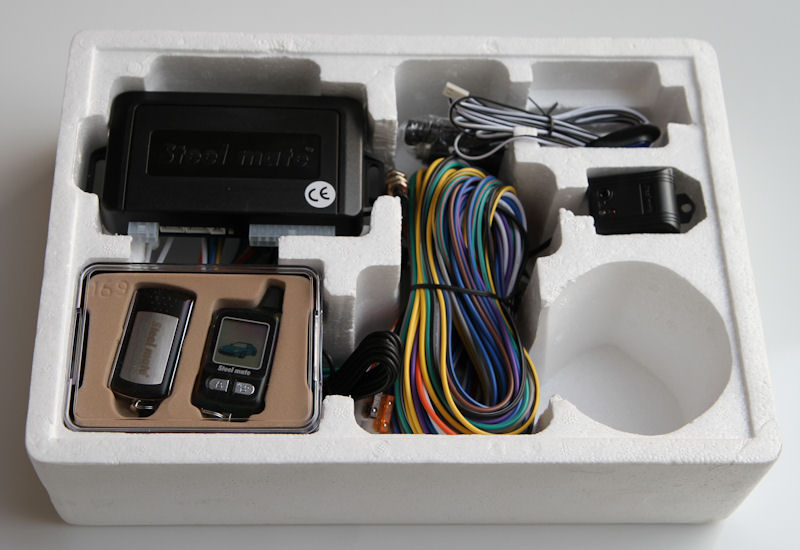 Alarma auto cu pager