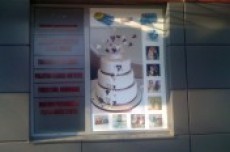Autocolante vitrine